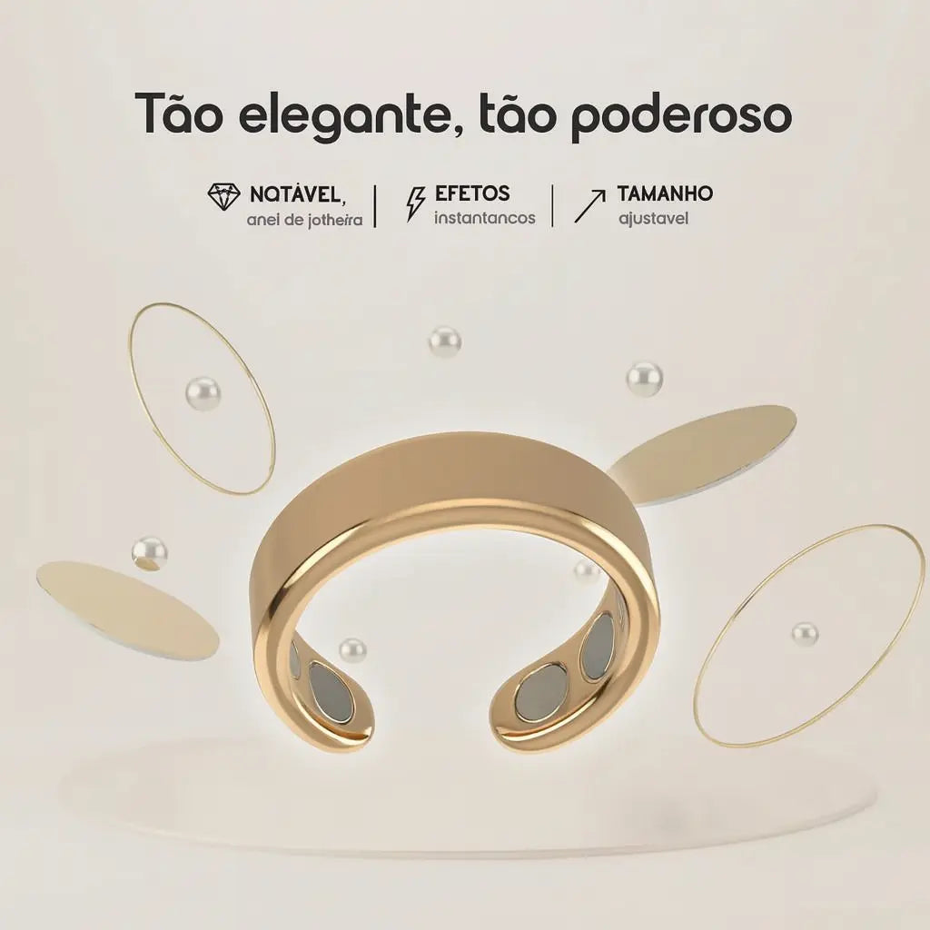 Anel SmartZen™ - Equilibre seu corpo e acalme sua mente